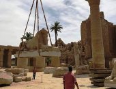 س وج.. متى يتم الانتهاء من مشروع ترميم 29 تمثالا لكباش الأقصر؟