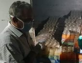 ضبط 1356 زجاجة عصير منتهية الصلاحية بجرجا فى سوهاج