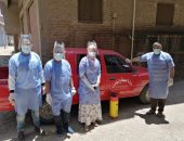 جيشنا الأبيض.. فريق الترصد بمنية النصر بالدقهلية على خط مواجهة كورونا