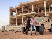 بيتر ميمى ينشر صورة من كواليس "ملحمة البرث" فى الاختيار