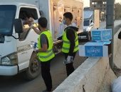 قارئ يشارك بصورة لحملة شباب المنوفية "افطار صائم" على الطريق 