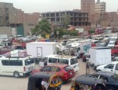 أهالى شارع مؤسسة الزكاة بالمرج محافظة القاهرة يشكون من الزحام المرورى