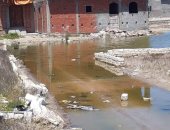 شكوى من غرق قرية الحماد مركز بلطيم بكفر الشيخ فى الصرف الصحى