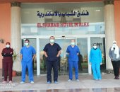 ارتفاع عدد المتعافين من كورونا بالمعسكر الطبى فى "أبو قير" إلى 265 حالة