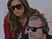 ياسمين عبد العزيز وشريف منير فى صورة من كواليس مسلسل "ونحب تانى ليه"