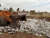 محافظ أسوان: إزالة 21 حالة تعد اليوم بمراكز أسوان وكوم أمبو ودراو‎