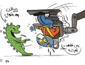 كاريكاتير صحيفة كويتية.. كورونا يستضيف الأرض بأحد برامج المقالب