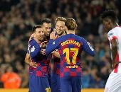 برشلونة يعود لصدارة الليجا "مؤقتا" بفوز صعب على أتليتك بلباو.. فيديو