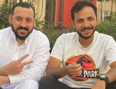 بيتر ميمي ينشر صورة مع دياب من "الاختيار".. والأخير يرد: "دايما مع بعض"