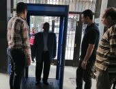 شركة مياه الشرب بالقاهرة تصنع بوابات تعقيم إلكترونية لمكافحة كورونا