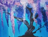 "يارا" تشارك صحافة المواطن بعدد من رسوماتها ولوحاتها الفنية