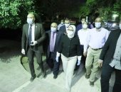 وزيرة الصحة فى جولة ليلية بمستشفى الصدر والحميات بالعباسية