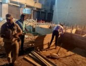 خلال الحظر.. ضبط بناء مخالفة فى حملة مسائية بالعجمى غرب الإسكندرية (صور)