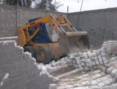 صور .. محافظ كفر الشيخ يتابع حملات إزالة التعديات ومخالفات البناء 