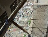 أهالى المنشية الجديدة لالمحلة الكبرى يشكو انتشار القمامة