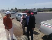صور.. جولة لقيادات محافظة الإسكندرية لمتابعة رفع كفاءة طريق القبارى السريع