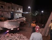 أحياء الإسكندرية تضبط حالتى بناء مخالف وتتحفظ على مواد البناء (صور)