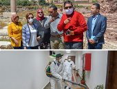 صور.. الإسكندرية تستعد لإعادة التشغيل الآمن للمنشآت الحكومية والمناطق الأثرية والسياحة الداخلية.. الالتزام بقياس الحرارة وتوزيع مطهرات وكمامات.. مسافات بين المكاتب وتطهير 28 منطقة أثرية و 7 آلاف غرفة فندقية