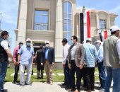 وزير الإسكان يتفقد أول فيلا يتم تشطيبها في مدينة المنصورة الجديدة