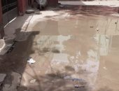 أهالى شارع حسين أبو النجا بزهراء مصر القديمة يشكون سوء الصرف الصحى