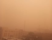 فيديو.. عاصفة ترابية شديدة تضرب محافظة الأقصر