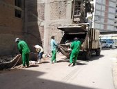 حي ثان طنطا يشن حملة نظافة مكبرة