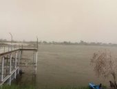 قارىء يشارك بصور لعاصفة ترابية قوية تضرب محافظة بنى سويف