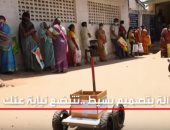 فى زمن كورونا.. روبوت يتسوق بدلاً منك فى الهند "فيديو"