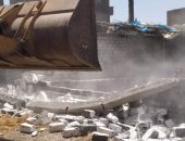 إزالة 25 حالة تعد على الأراضى الزراعية بمركز كفر البطيخ فى دمياط