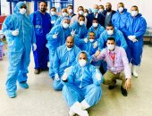 فريق الحجر الصحى بمطار مرسى علم الدولى على خط مواجهة كورونا