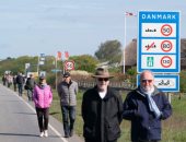 مظاهرات بالدنمارك للمطالبة بفتح الحدود مع ألمانيا