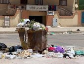 شكوى من تراكم القمامة بالمجاورة الأولى الحى الرابع فى دمياط الجديدة