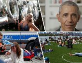 العالم هذا الصباح.. أوباما يهاجم ترامب علنا لأول مرة بسبب كورونا فى كلمته لخريجى 2020.. وسكان نيويورك يعودون للمتنزهات بضوابط التباعد الاجتماعى.. الشرطة البولندية تفرّق مظاهرة ضد الحكومة وتعتقل محتجين.. صور