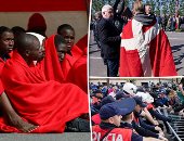 صور.. العالم هذا المساء.. كر وفر بين الشرطة ومحتجين بألبانيا ضد هدم المسرح الوطنى.. مظاهرات بالدنمارك للمطالبة بفتح الحدود مع ألمانيا.. إسبانيا تسمح لمهاجرين غير شرعيين بدخول أراضيها رغم مخاوف كورونا