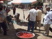 فض سوق قرية كفر بتبس وميت أبو الكوم وبمم منعا للتزاحم بالمنوفية