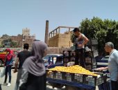 استمرار حملات رفع الاشغالات بشوارع المحلة الكبرى .. صور 