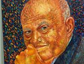 قارئ فنان بالمنيا يشارك برسومات للشهيد منسى والجراح مجدى يعقوب