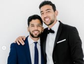 أحمد حسن كوكا ينشر صوراً مع شقيقه الأكبر ويتساءل: "فى أى شبه؟"