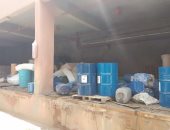 الداخلية تضبط 182 طن مطهرات كورونا مجهولة المصدر بالجيزة