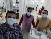 الجيش الأبيض.. محمود و محمد وإبراهيم بمستشفى ميت غمر العام فى مواجهة كورونا