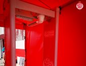 الوداد المغربى يستعين بجهاز الاستشعار الحرارى للكشف عن كورونا.. صور