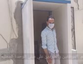 محافظة الجيزة توفر بوابات تعقيم بمداخل مبانيها وتطلق حملات توعية ضد كورونا