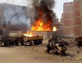 الحماية المدنية تسيطر على حريق منزلين بالخانكة