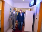 محافظ القليوبية يتفقد المدن الجامعية استعدادا لاستقبال المصريين العائدين من الخارج