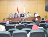 محافظ بنى سويف يجتمع بالمجلس الاستشارى للشباب لمناقشة خطوات دعم الخطة التنموية