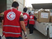 الهلال الأحمر المصرى: أدوية ومستلزمات طبية ومطهرات هدية لصحة شمال سيناء