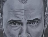 قارئ فنان يشارك برسومات فنية باستخدام القلم الرصاص