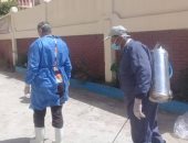 صور.. حملات للتطهير والتعقيم والنظافة ورفع الإشغالات بمدن كفر الشيخ