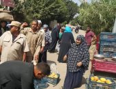 رئيس مدينة الباجور: فض 4 أسواق منعا للتزاحم بسبب فيروس كورونا 