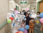 خروج 16 حالة بعد إتمام شفائهم من مستشفى العزل بملوى